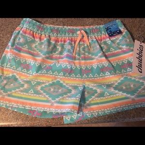 Men’s Chubbies brand swim trunks